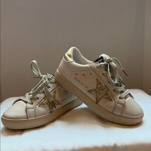 Girl’s Golden Goose Like BBNN Star Glitter Shoes Beautiful Condition Worn 2x